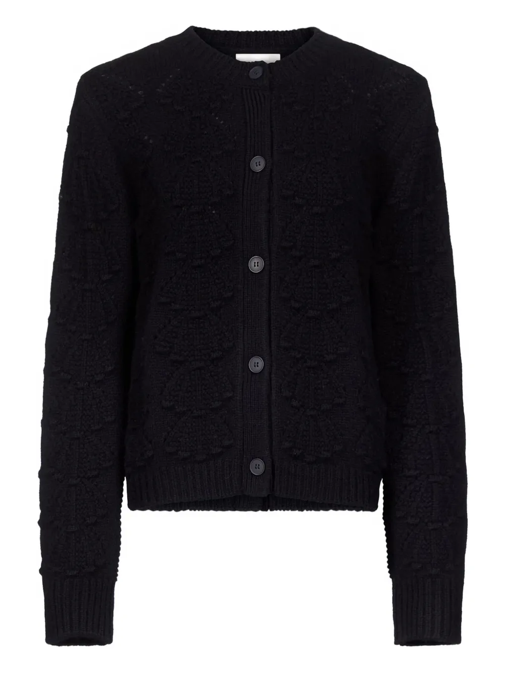 LouLou de Saison Cardigan Bach all'uncinetto - Toni neutri