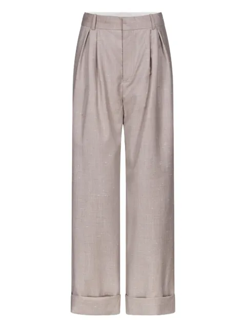 LouLou de Saison Calça Davy com pregas