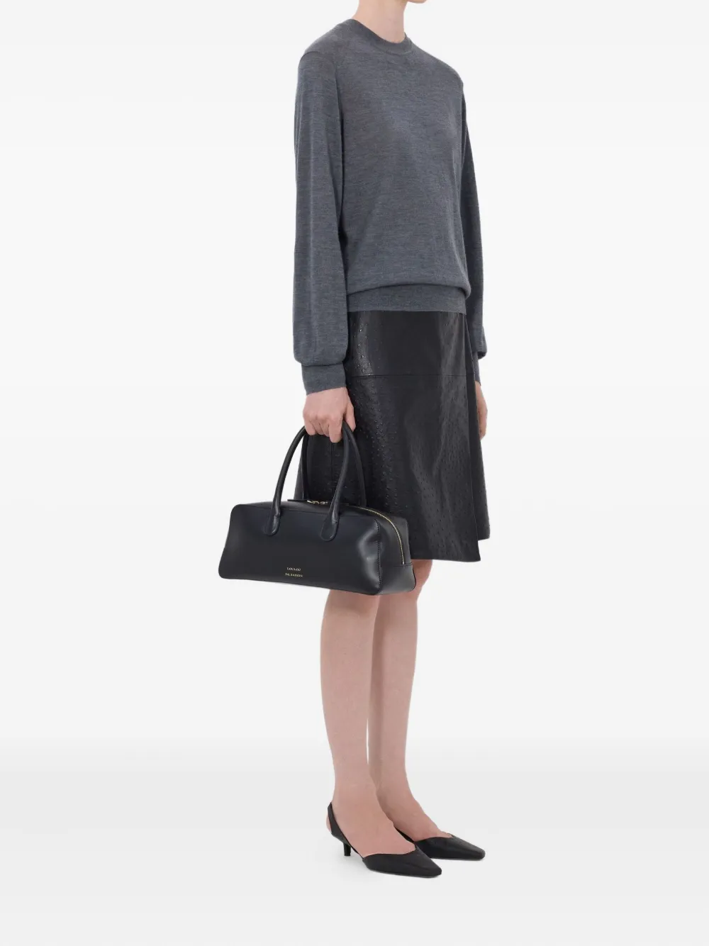  Loulou De Saison Fluid Ribbed Sweater - Grey 