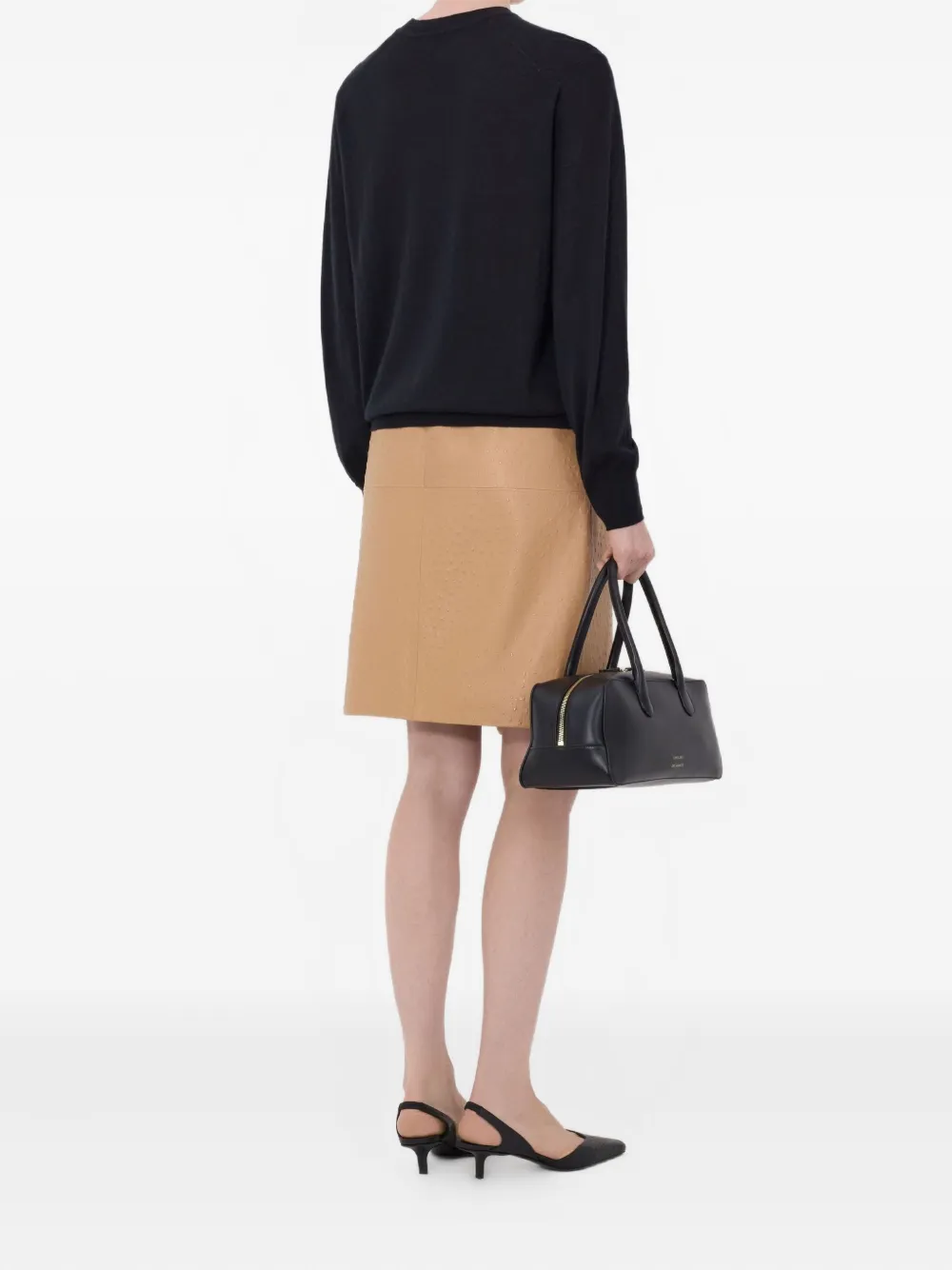 Drop Shoulder Ribbed Knitwear