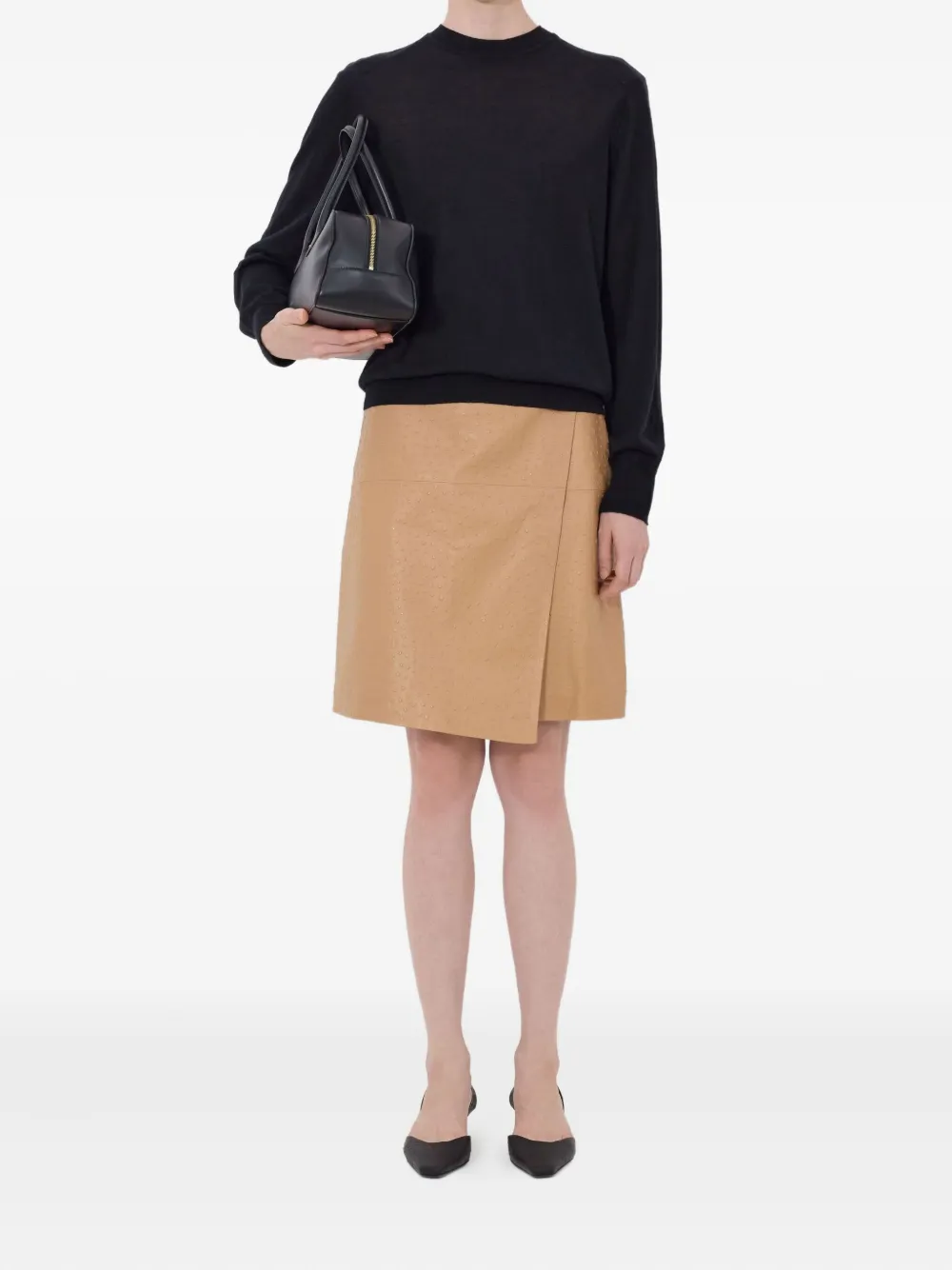 Drop Shoulder Ribbed Knitwear