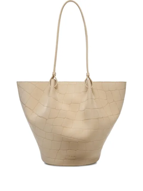 LouLou de Saison circular textured shoulder bag