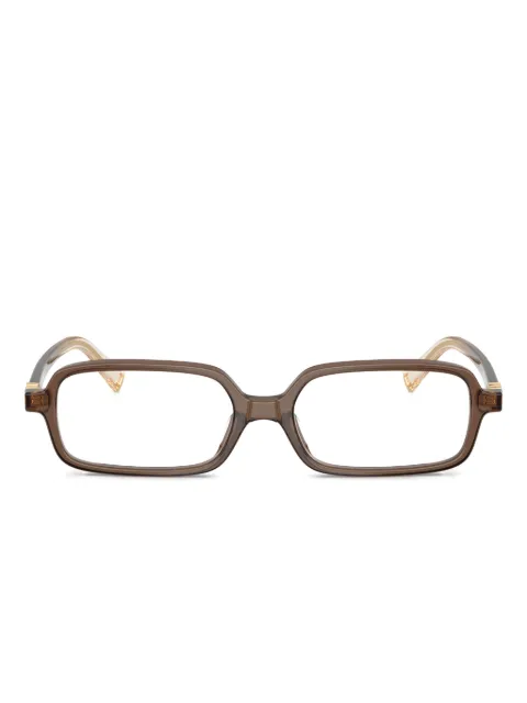 Miu Miu Eyewear rectangle-frame glasses