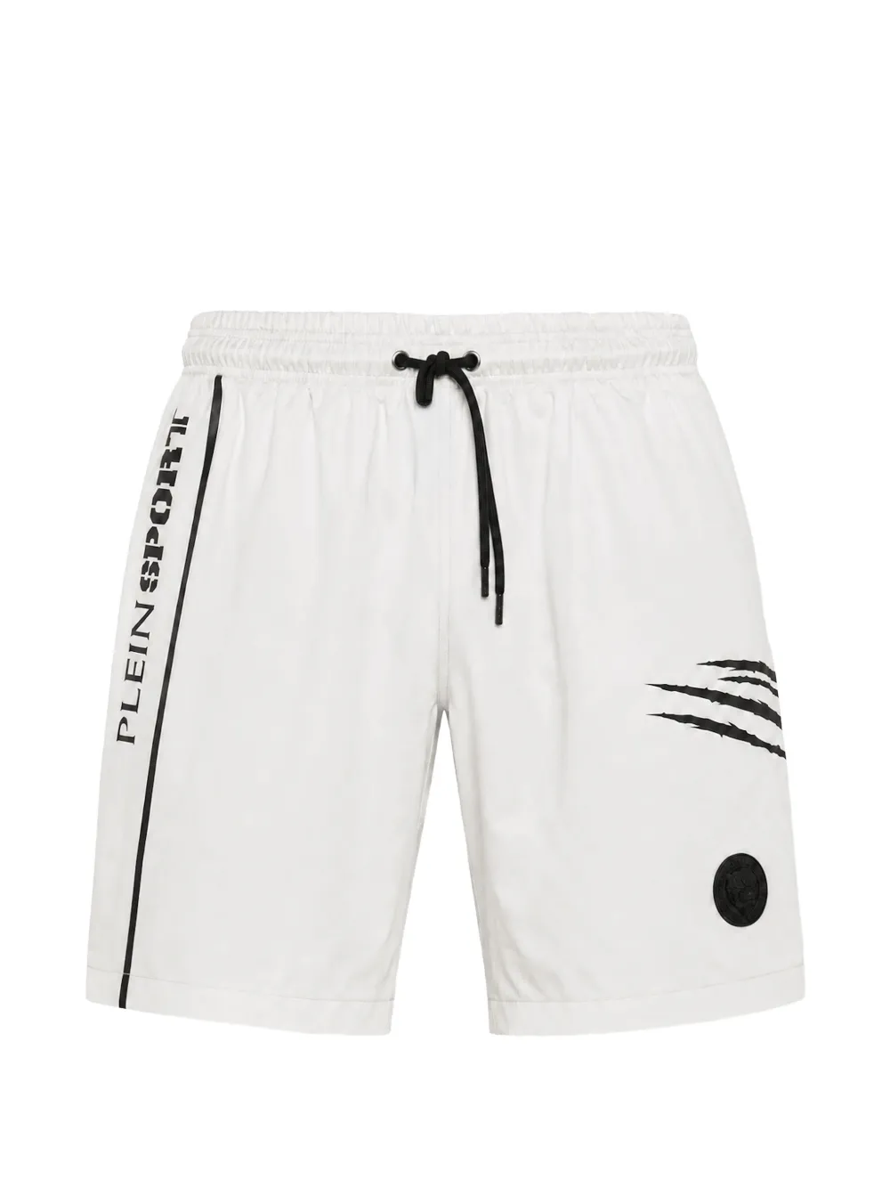 Plein Sport logo-print ripstop swimming shorts