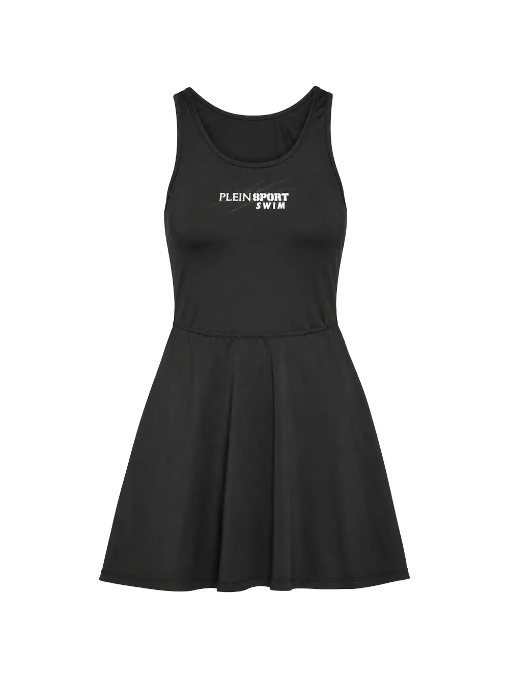 Plein Sport logo-print racerback dress