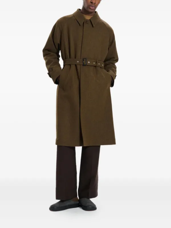 Mackintosh Roxburgh ウールライディングコート | ブラウン | FARFETCH JP