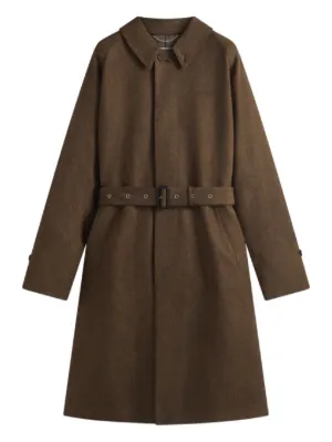 AMI Paris トレンチコート | ブルー | FARFETCH JP