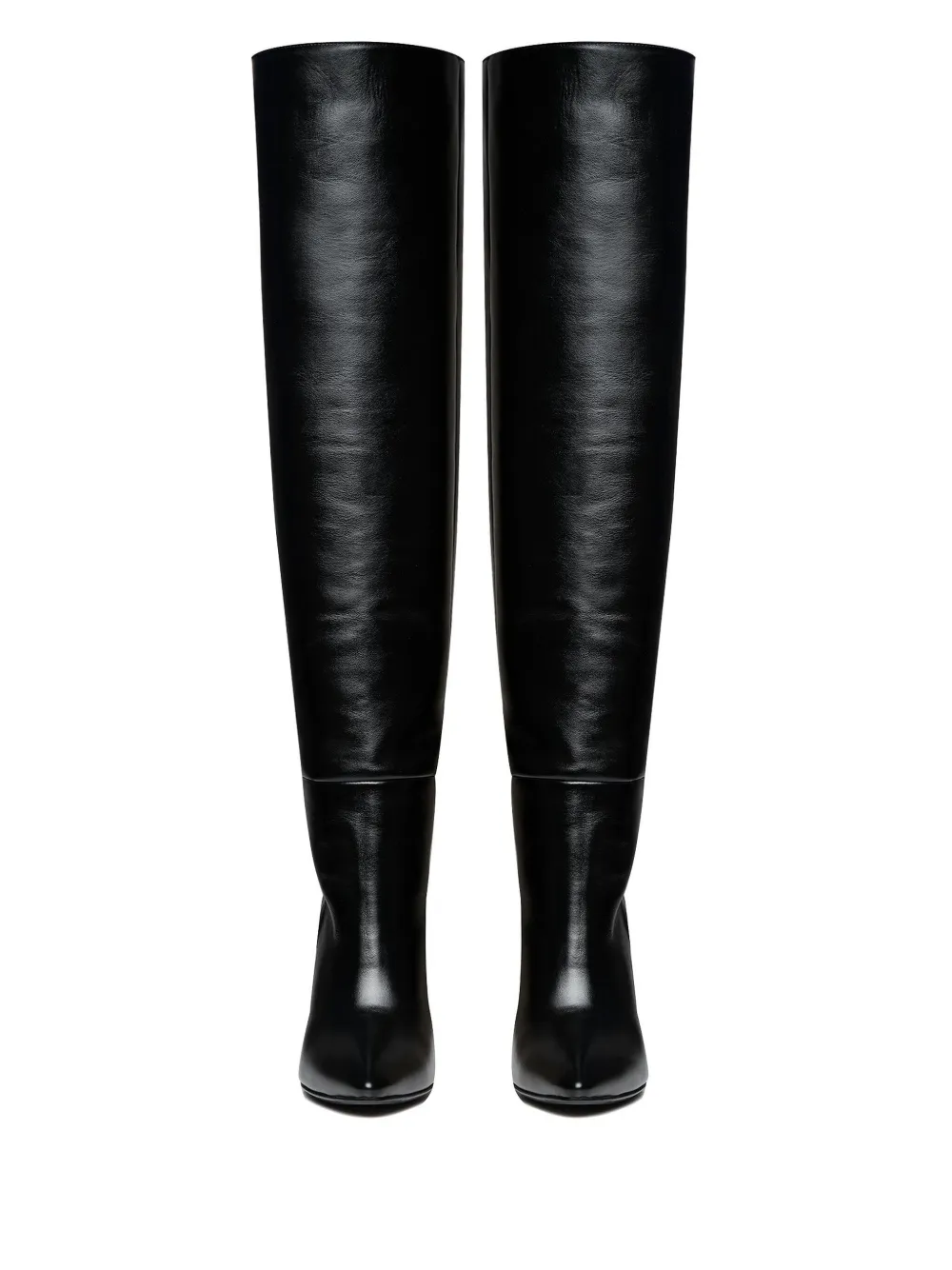 95mm Leather Boots