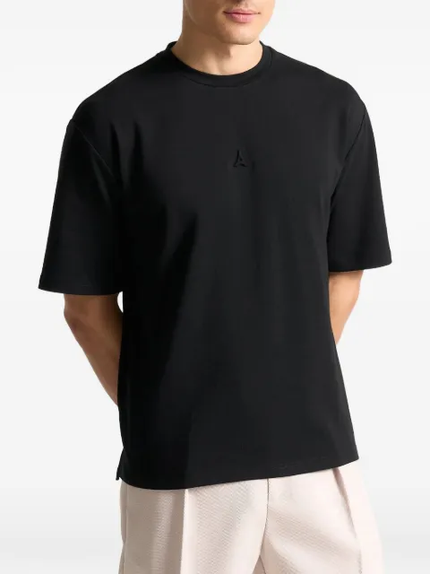 Manière De Voir Self portrait in black Van Gogh cotton T-shirt