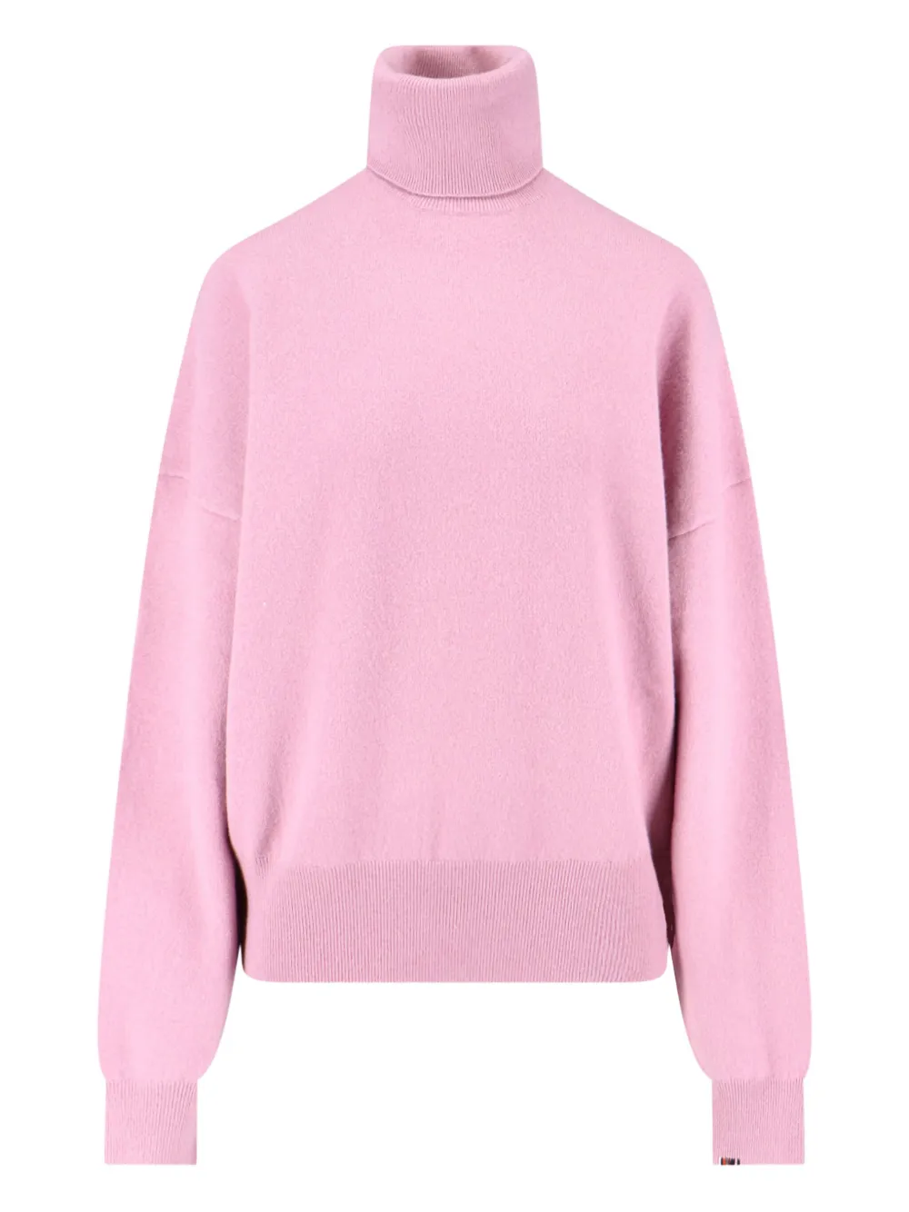 Extreme cashmere Jill geribbelde coltrui Roze
