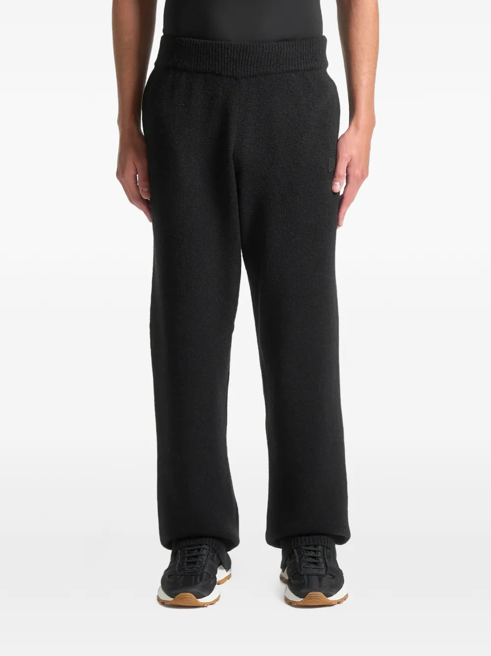 Manière De Voir patch track pants | Black | Image 1
