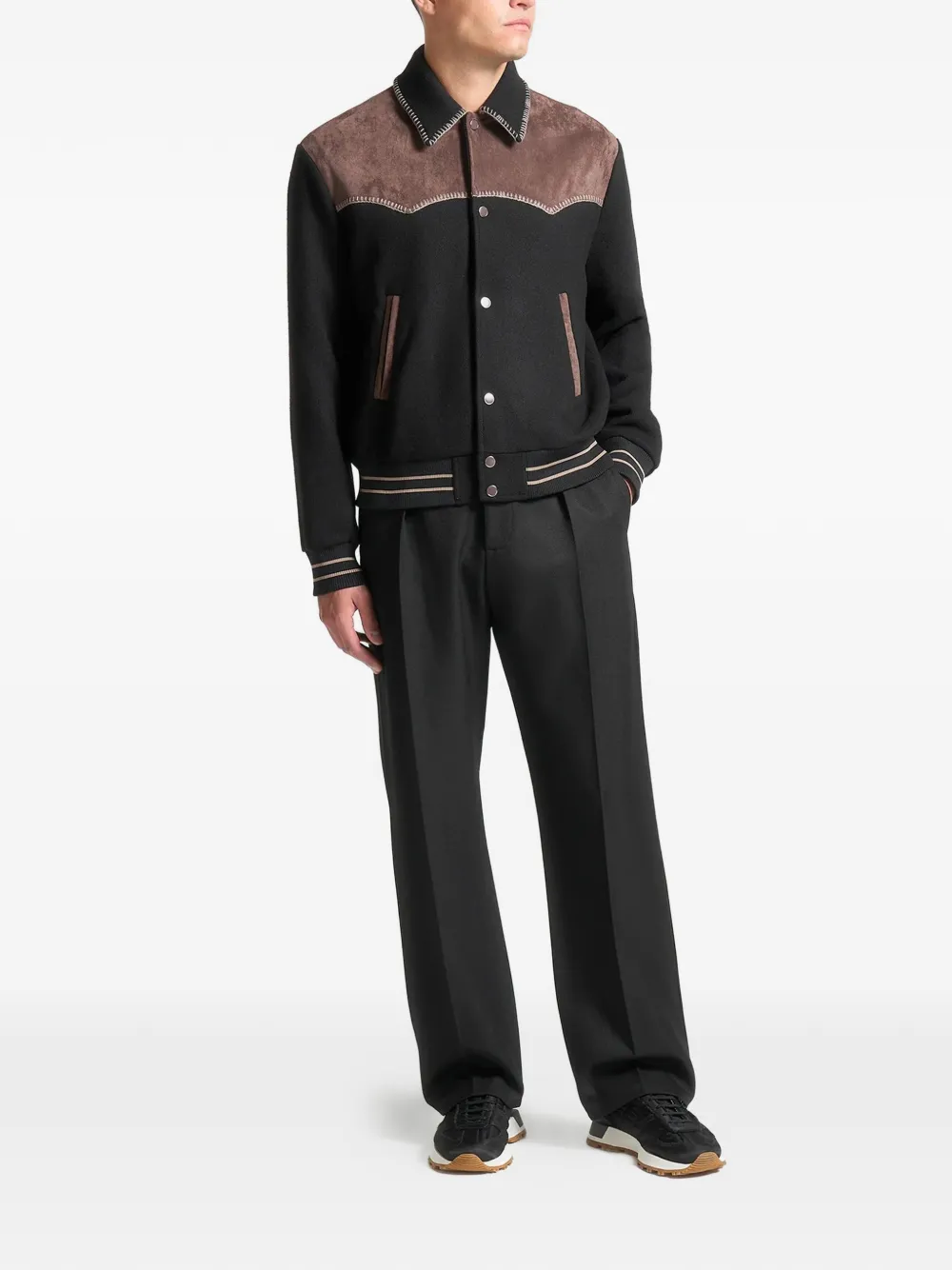 Manière De Voir Whipstitch Varsity jacket | Bomber Jackets | Image 2