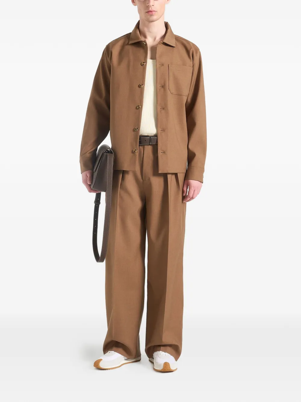 Manière De Voir Valentin button tailored overshirt | Shirt Jackets | Image 2