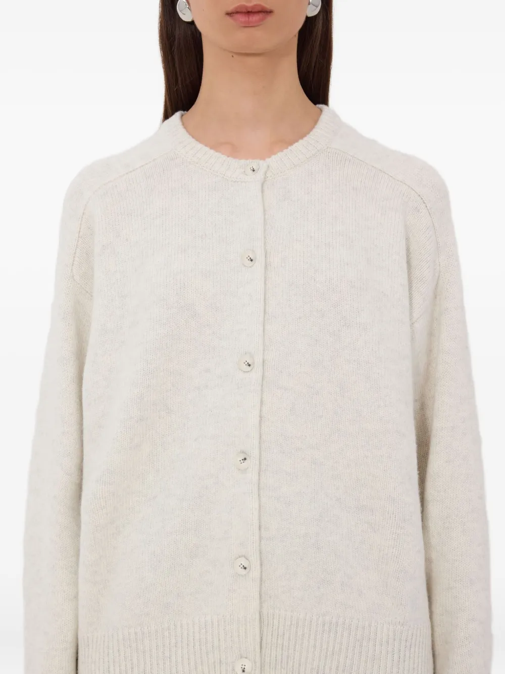 LouLou de Saison Aidar Lds geribbeld vest Grijs