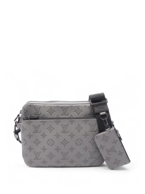 Louis Vuitton Pre-Owned sac à bandoulière monogrammé Shadow Duo Messenger (2021-2025)