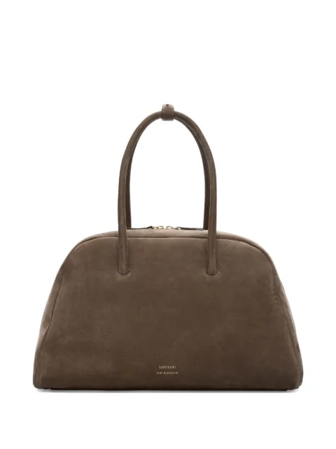 LouLou de Saison Aaja suede zip tote bag