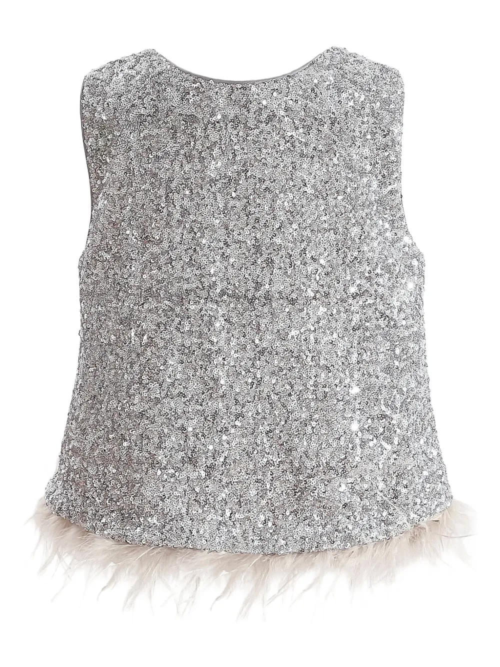 Tulleen sequins-embellishment skirt set | Jupes décontractées | Image 2