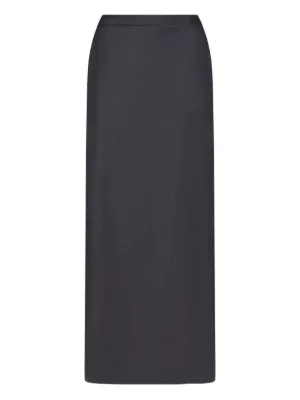 PINKO rear-slit Maxi Skirt | Black | FARFETCH RO