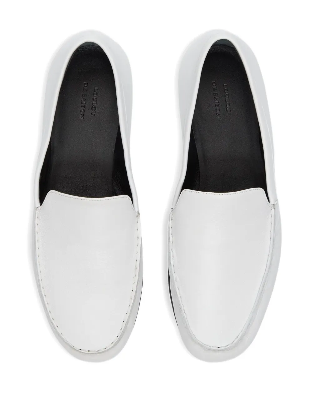 Boros Lds Topstitching Loafers