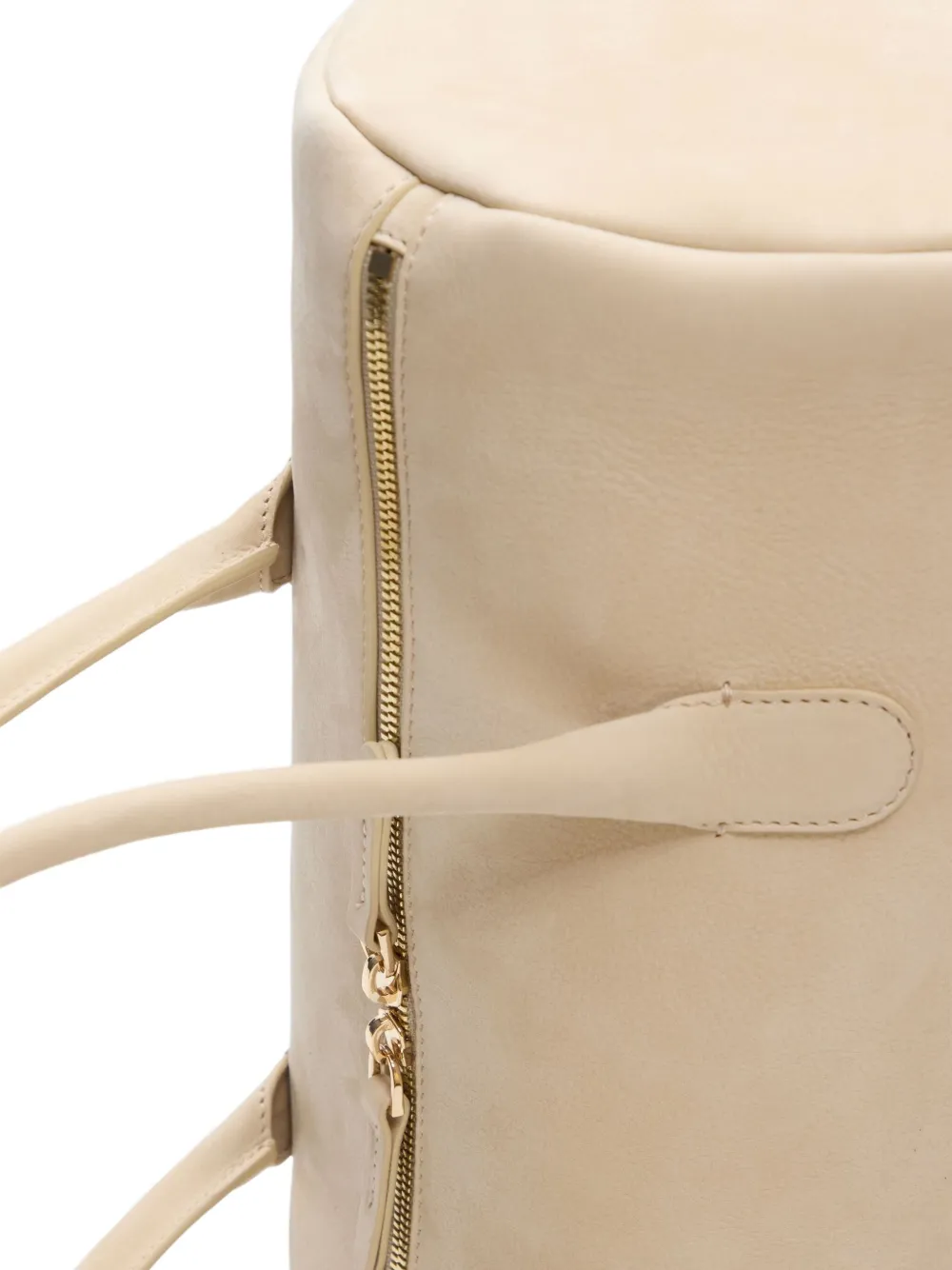 Cylindric Handle Shoulder Bag