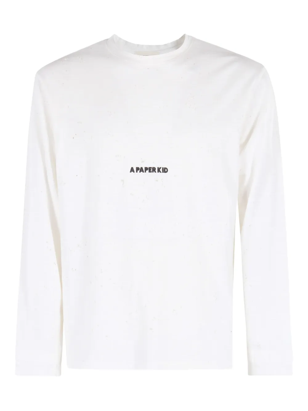 A Paper Kid long-sleeve T-shirt | White | Image 1
