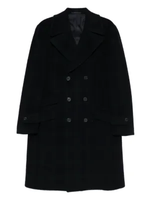 Romeo Gigli Pre-Owned ベルテッド ボタン コート | ブルー | FARFETCH JP
