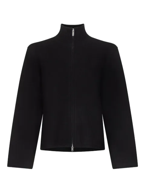 LouLou de Saison — Gabi zipped stand-collar cardigan