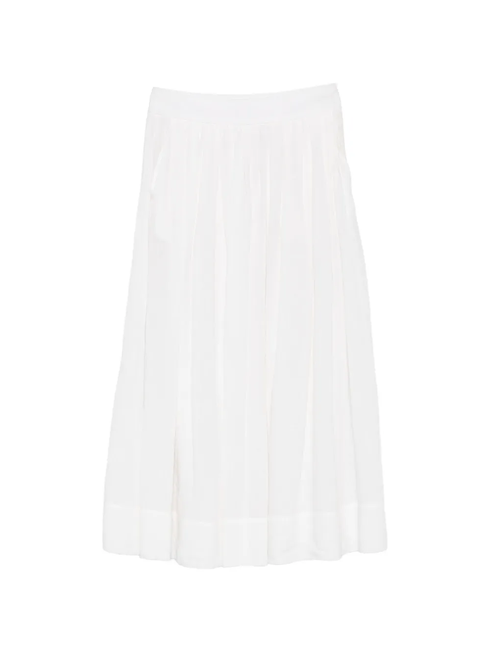 Chloé linen maxi skirt - Weiß