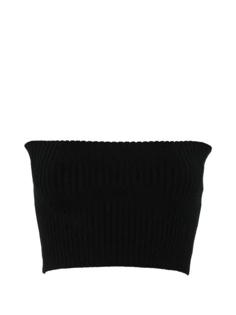 Chloé ribbed-knit bandeau top