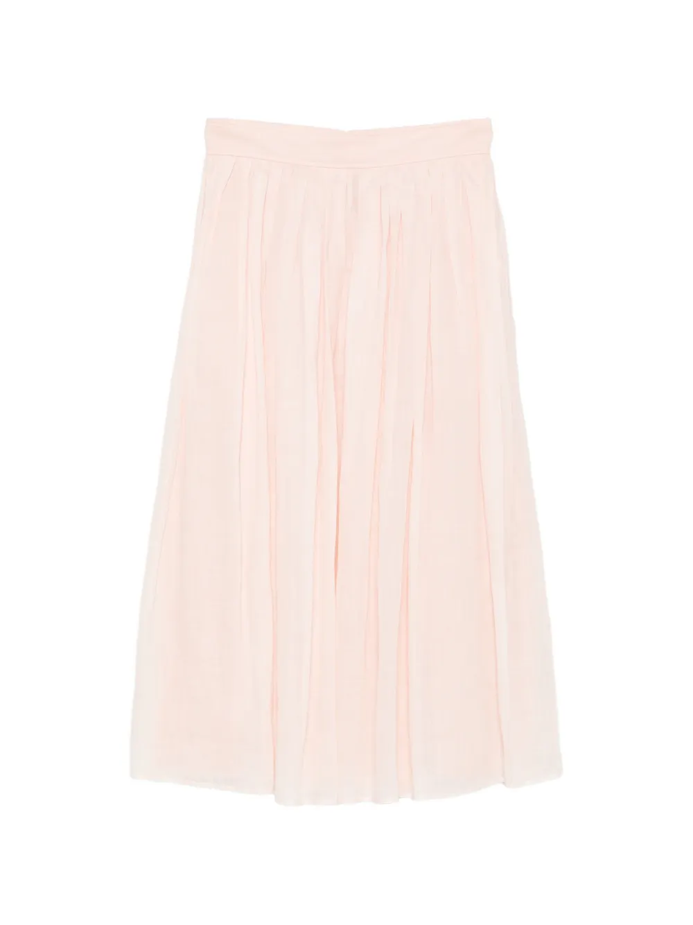 Chloé pleated midi skirt - Rosa