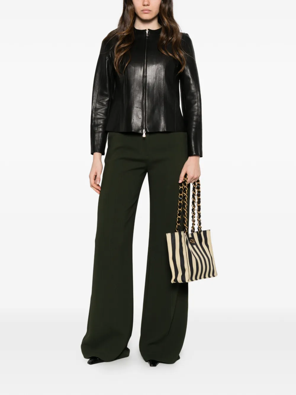 Elie Saab Plooibroek Groen