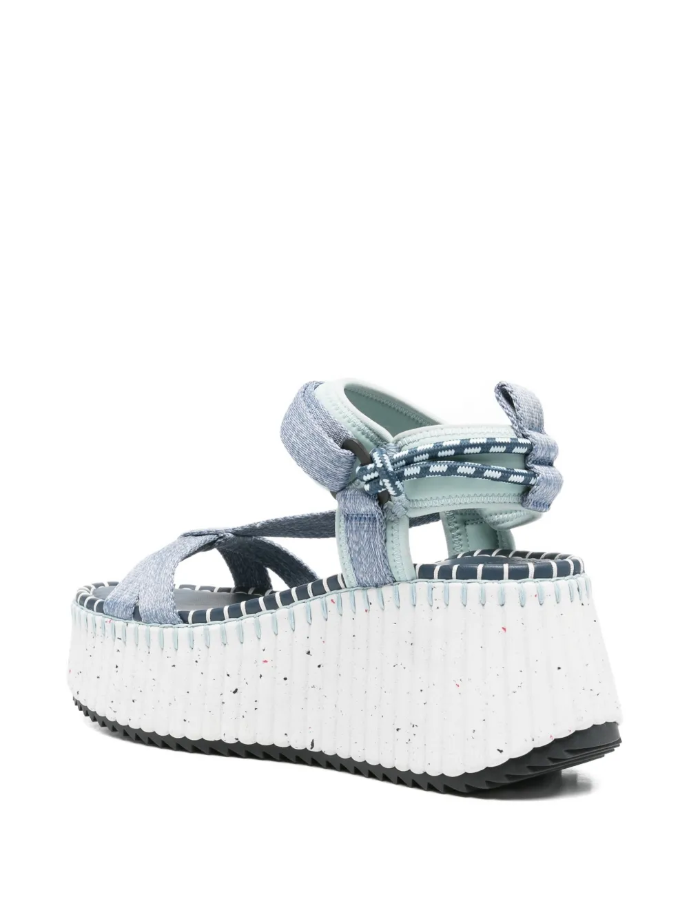 Chloé Sandalen met klittenband Blauw