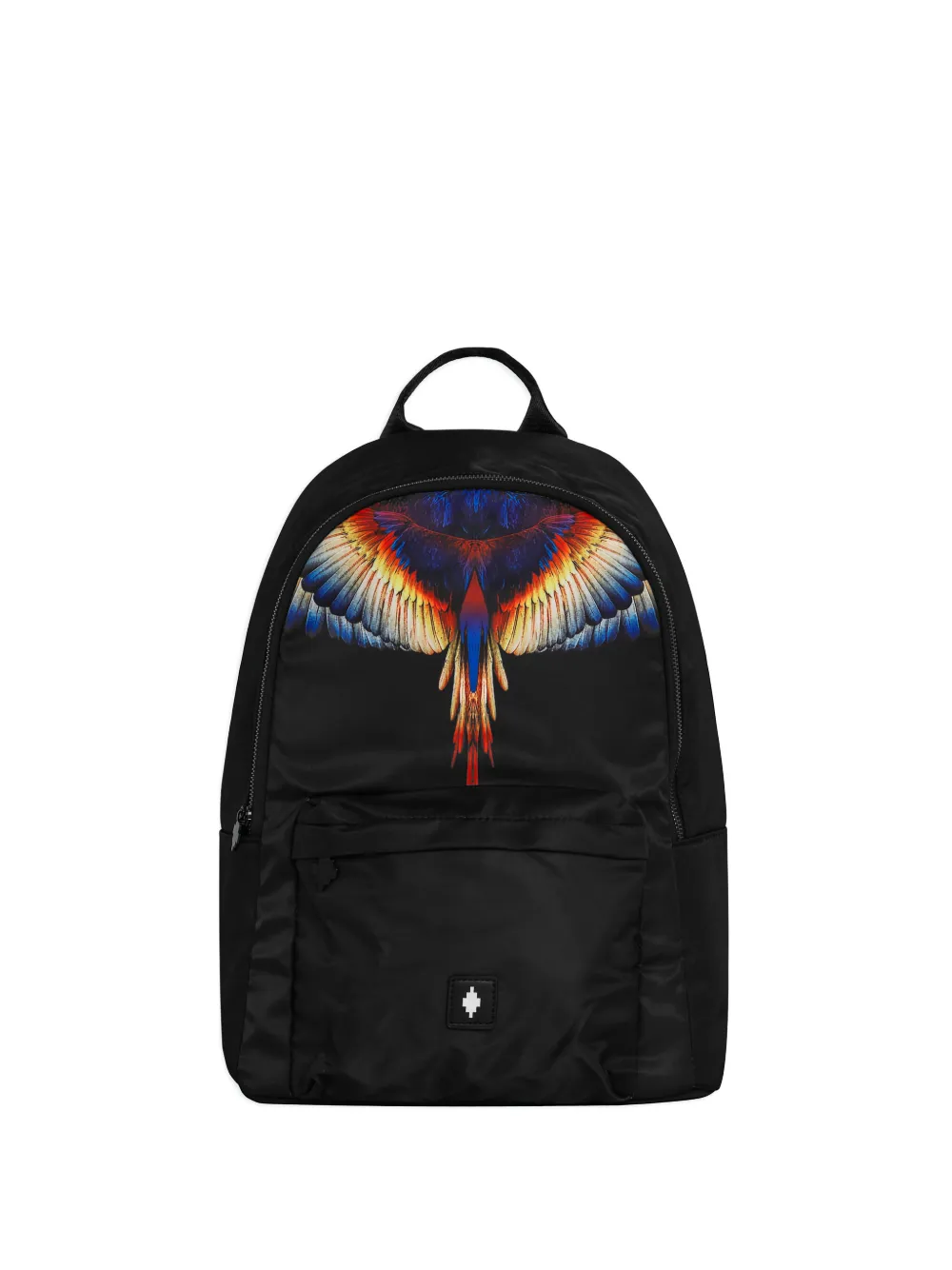 COUNTY OF MILAN wings-print backpack - Nero
