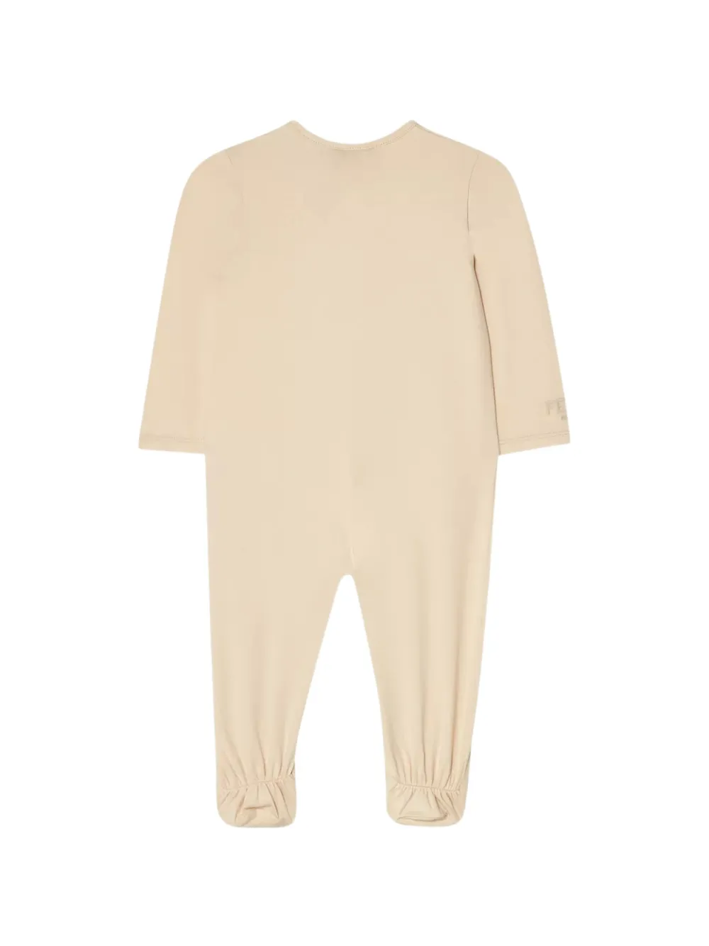 Fendi Kids Pyjama met knopen - Beige