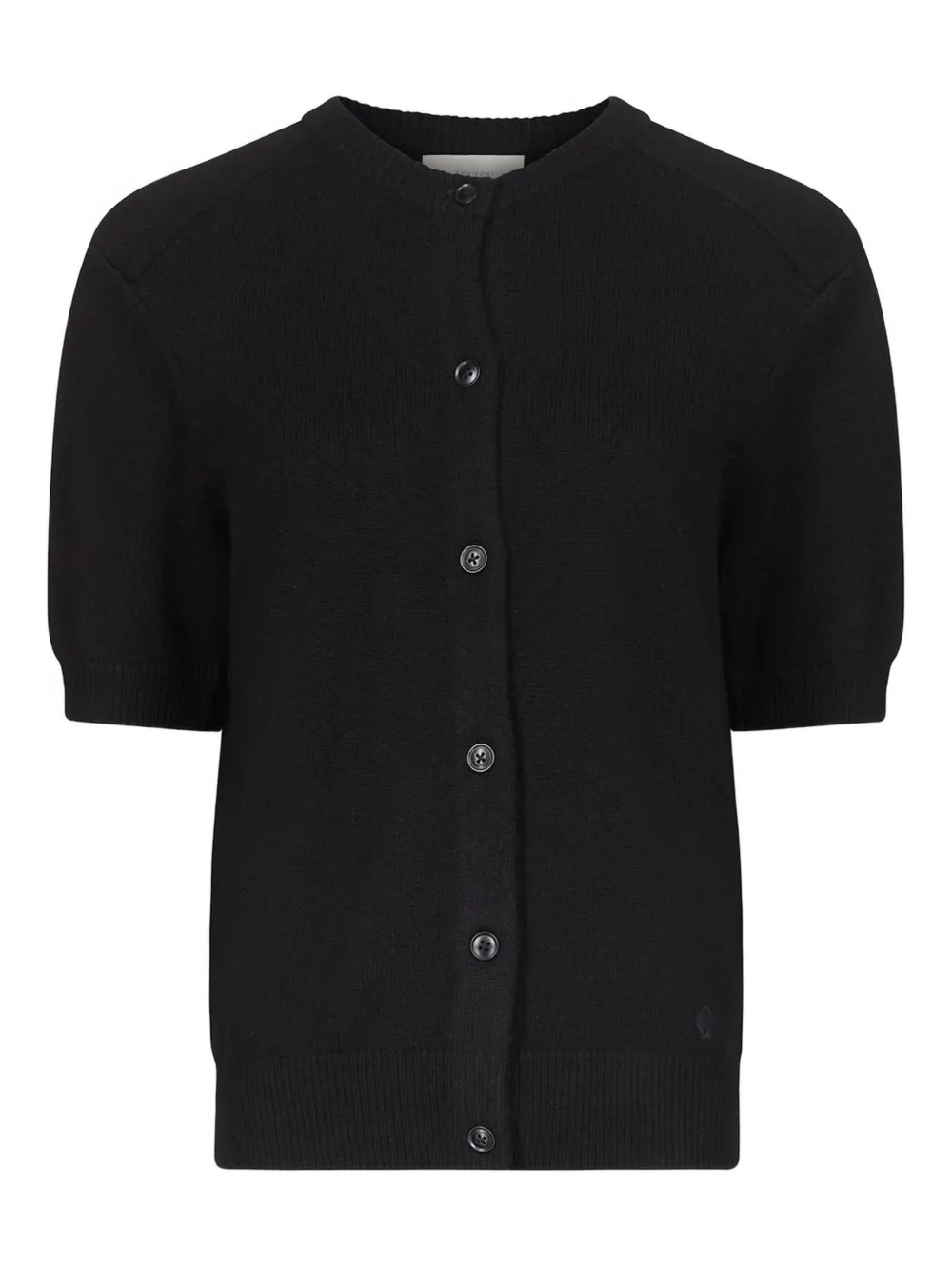 LouLou de Saison Gerippter Jodi Cardigan - Schwarz