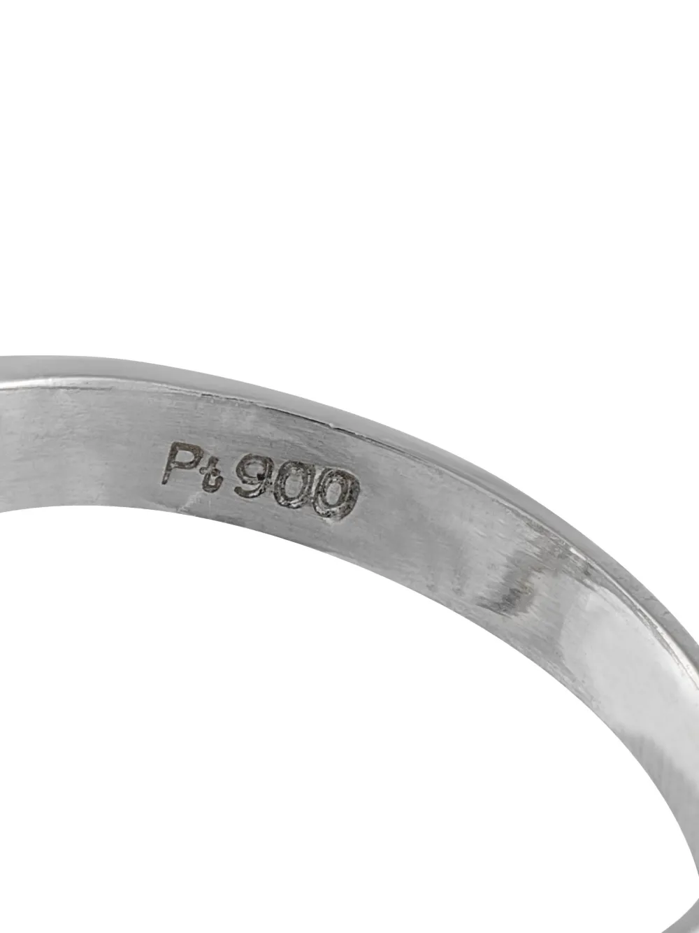 LB EXCLUSIVE Pre-owned Platinum 0.16ct Diamond And Imperial Topaz Ring Mf09-101625 In Silver