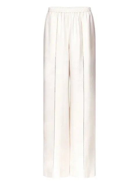 LouLou de Saison брюки LARS с кружевной строчкой