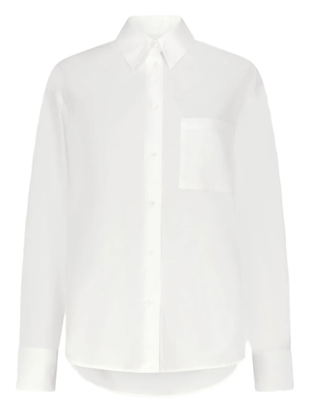 LouLou de Saison Camicia LEE con taschino - Bianco
