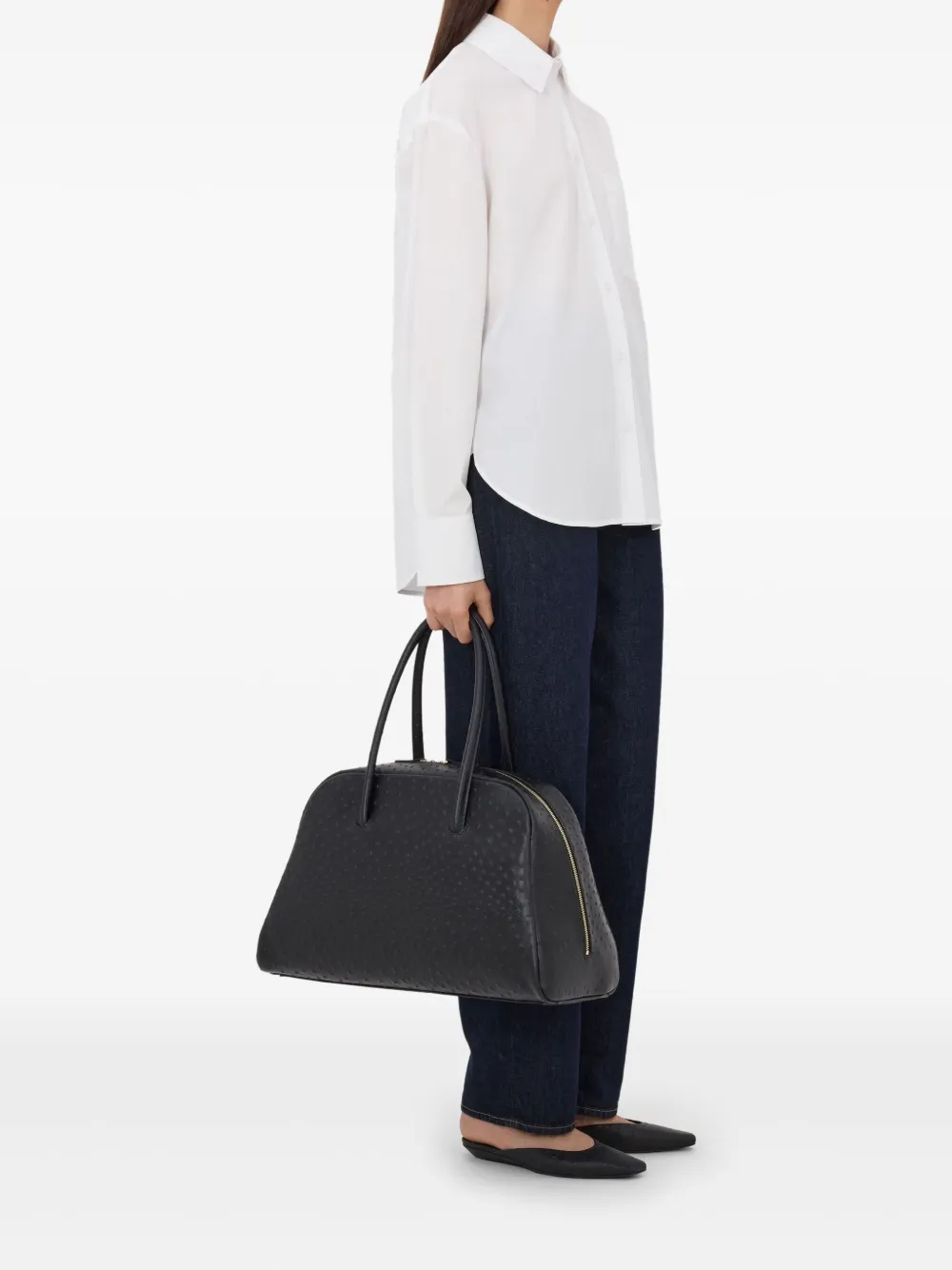  Loulou De Saison Lee Patch-pocket Shirt - White 