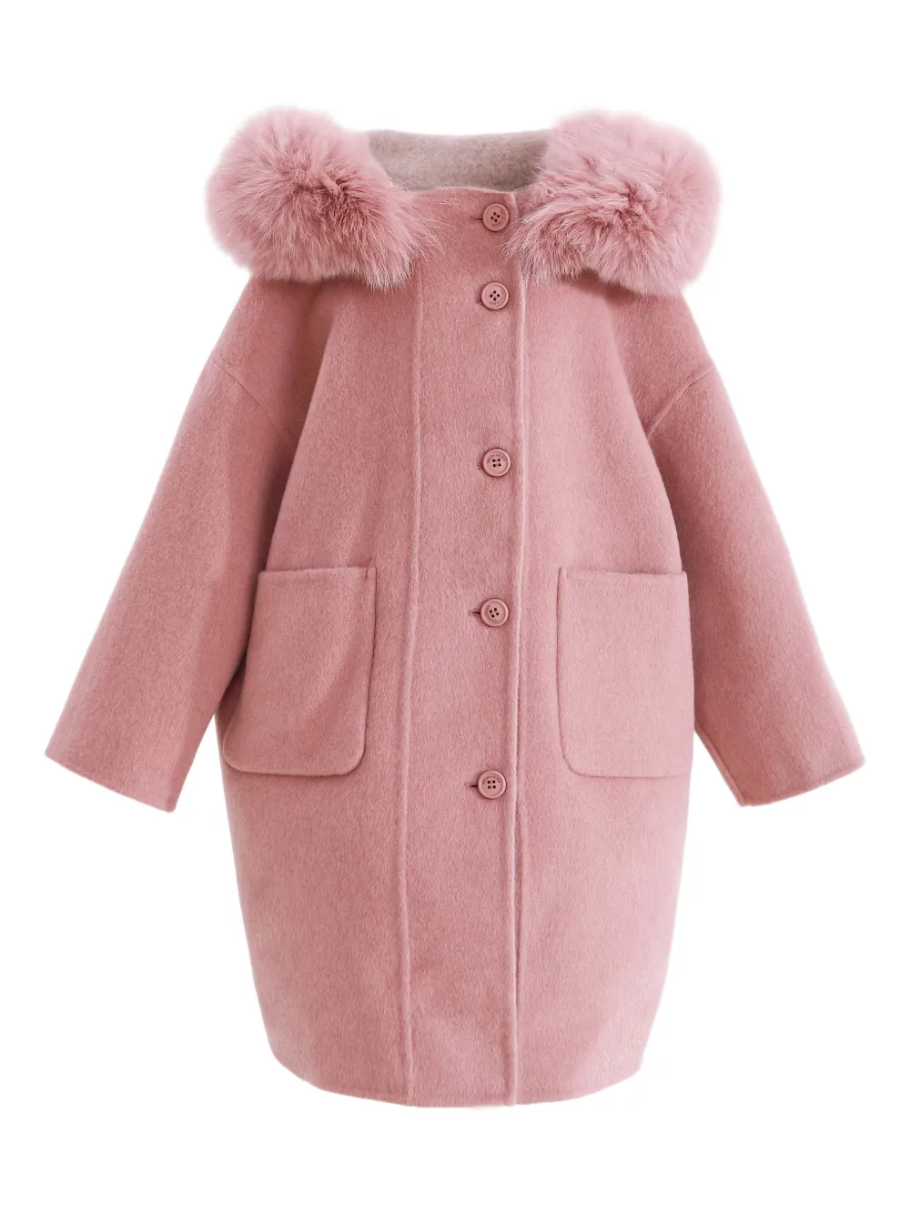 Tulleen abrigo con capucha | rosado | Image 1