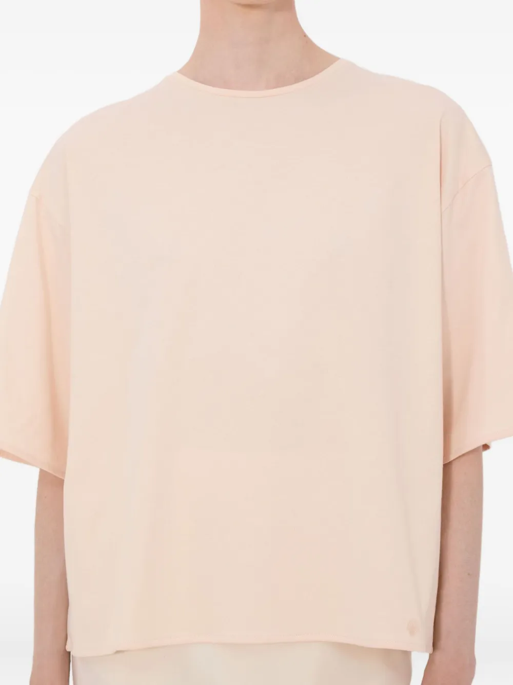 Loulou De Saison Osis Drop-shoulder T-shirt In Neutral