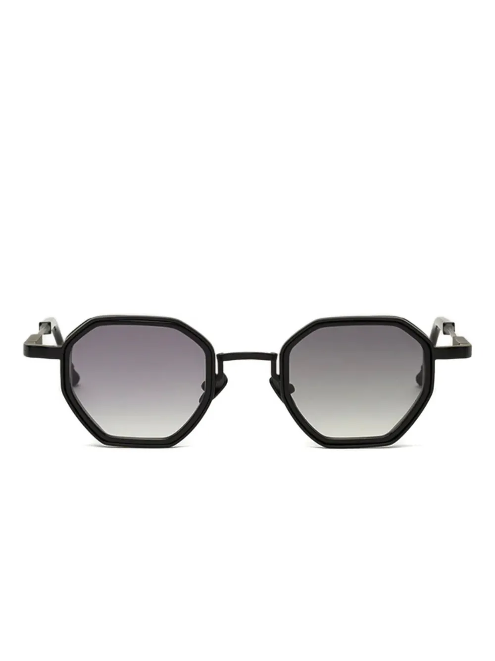 John Dalia Harrison layered detail sunglasses - ブラック John Dalia Harrison layered detail sunglasses - ブラック