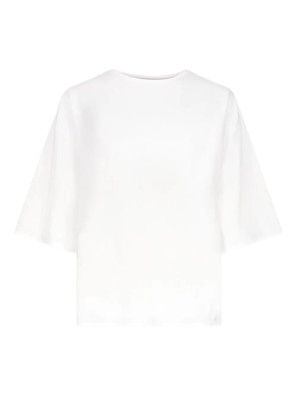 LouLou de Saison T-shirt Osis con spalle basse - Bianco