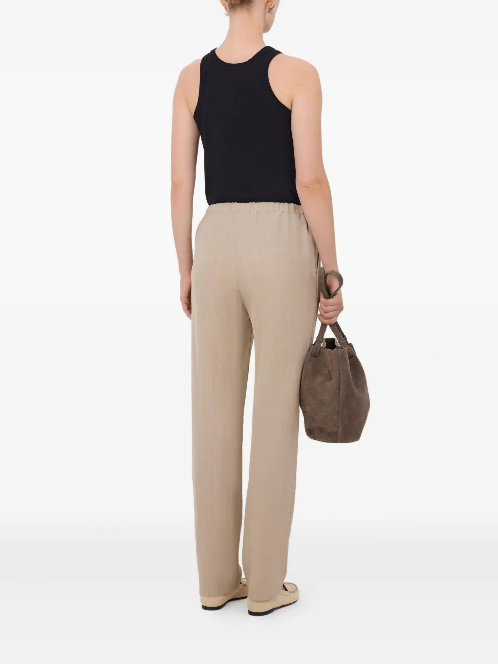 LouLou de Saison Scot elastische broek Beige