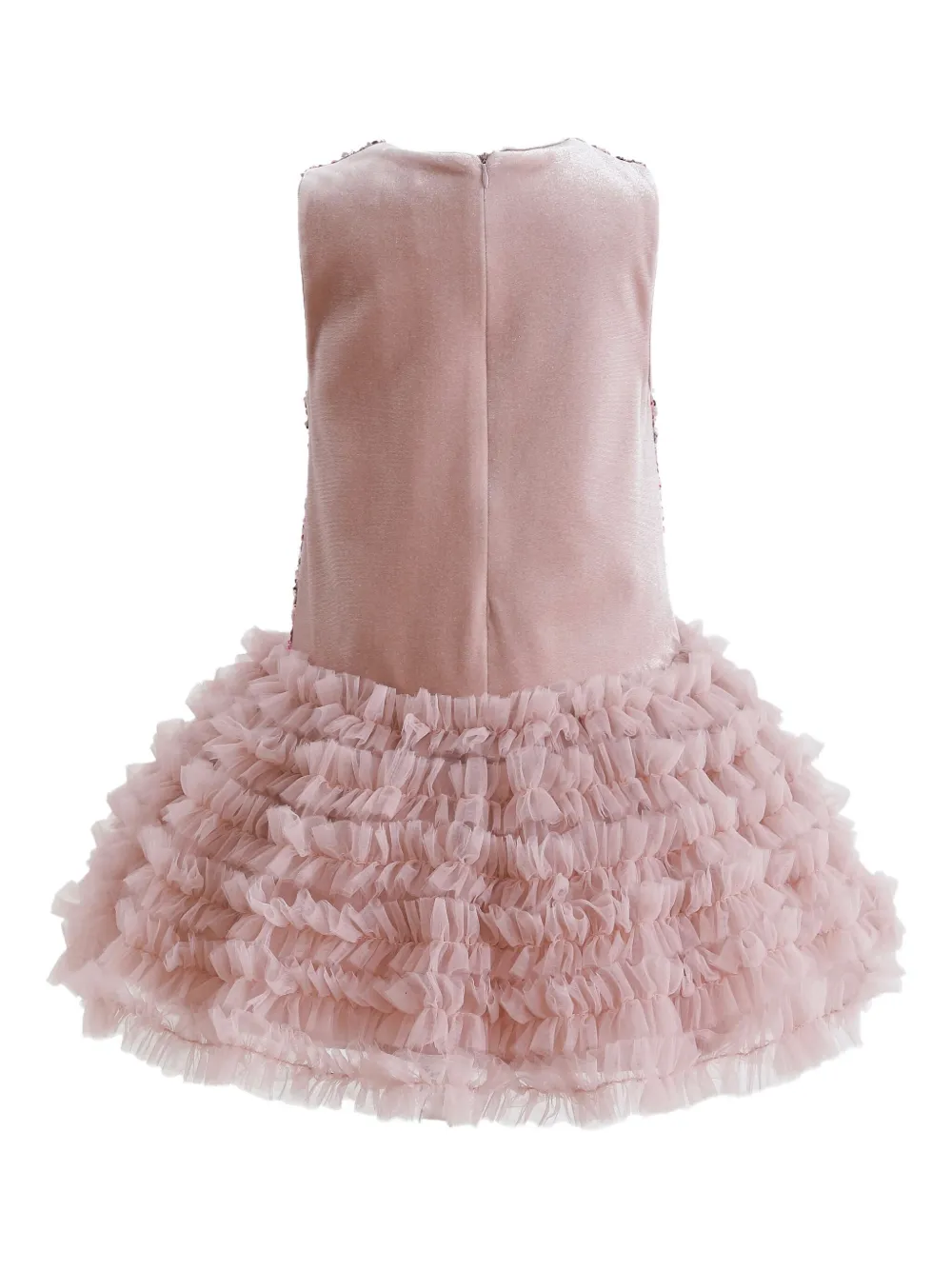 Tulleen sequin-ruffled dress | Vestidos de fiesta | Image 2