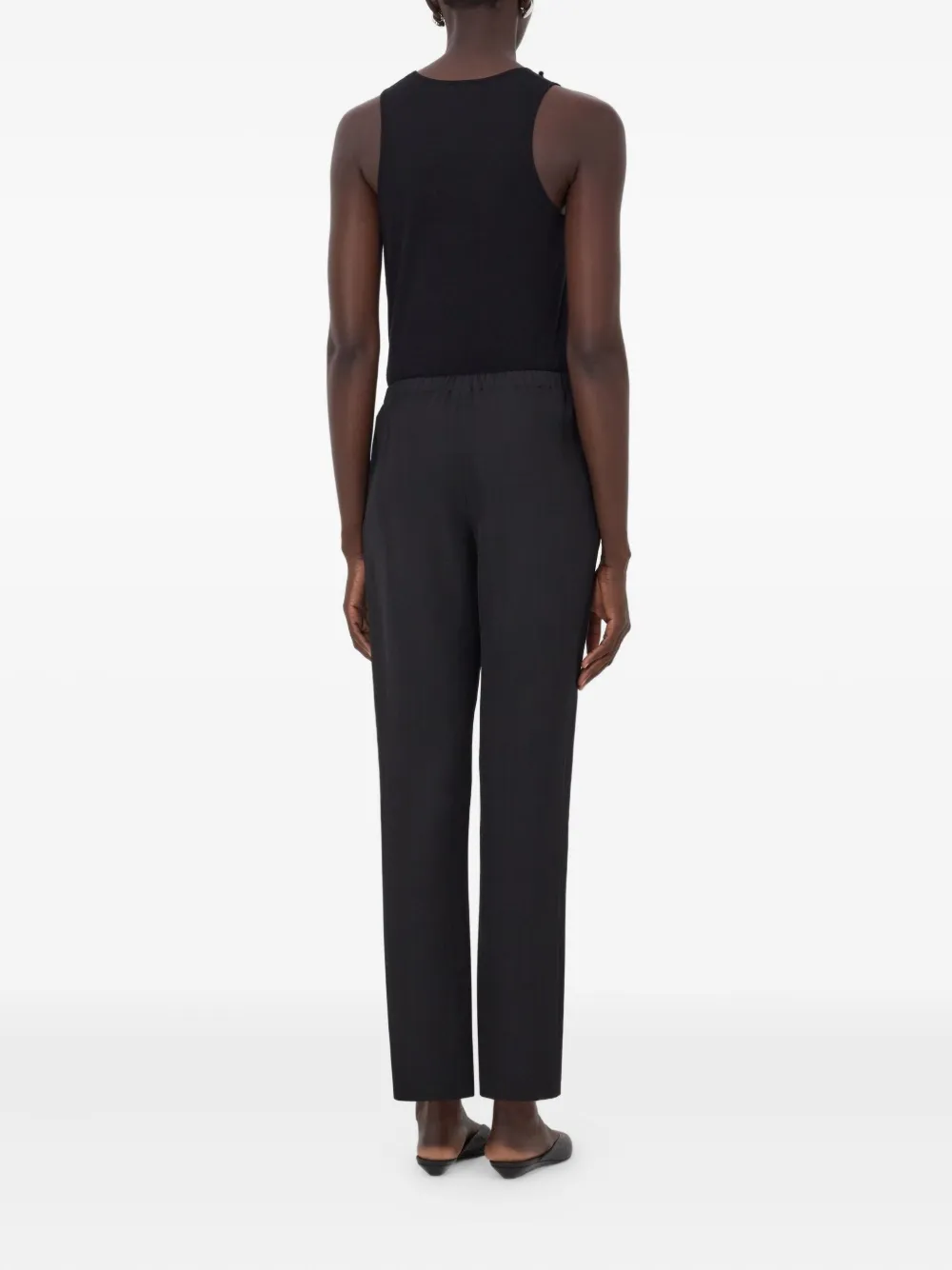 LouLou de Saison Scot broek met elastische taille Zwart