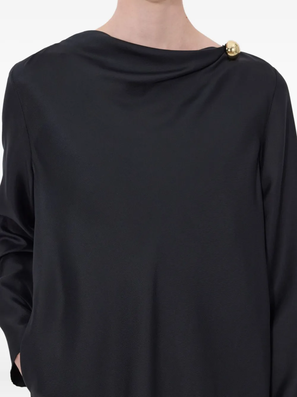 Zoya Draped Midi Dress
