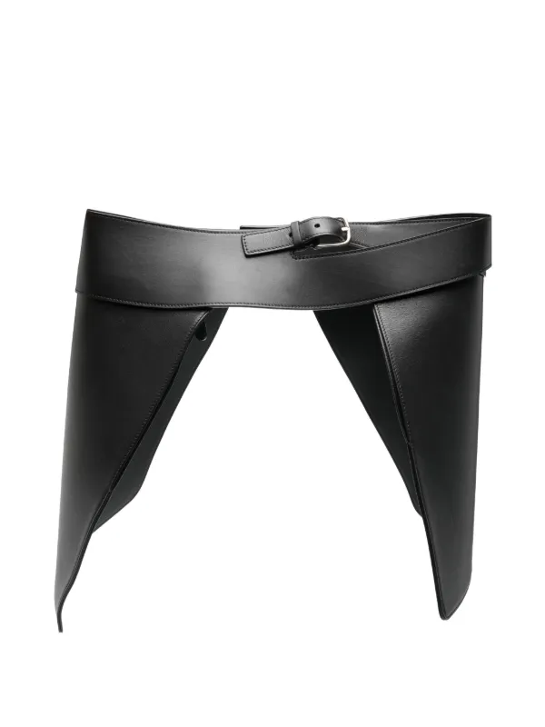 The Row Zip-fastening Pocket Belt in Black