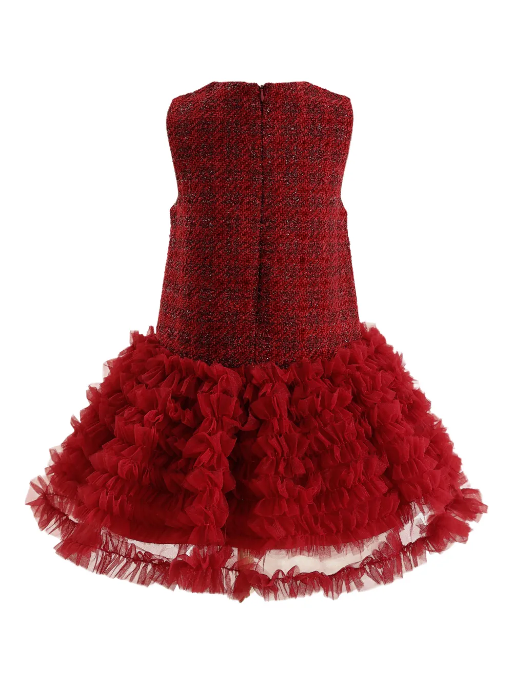 Tulleen tweed ruffle-detail dress | Girls Party & Special Occasion Dresses | Image 2
