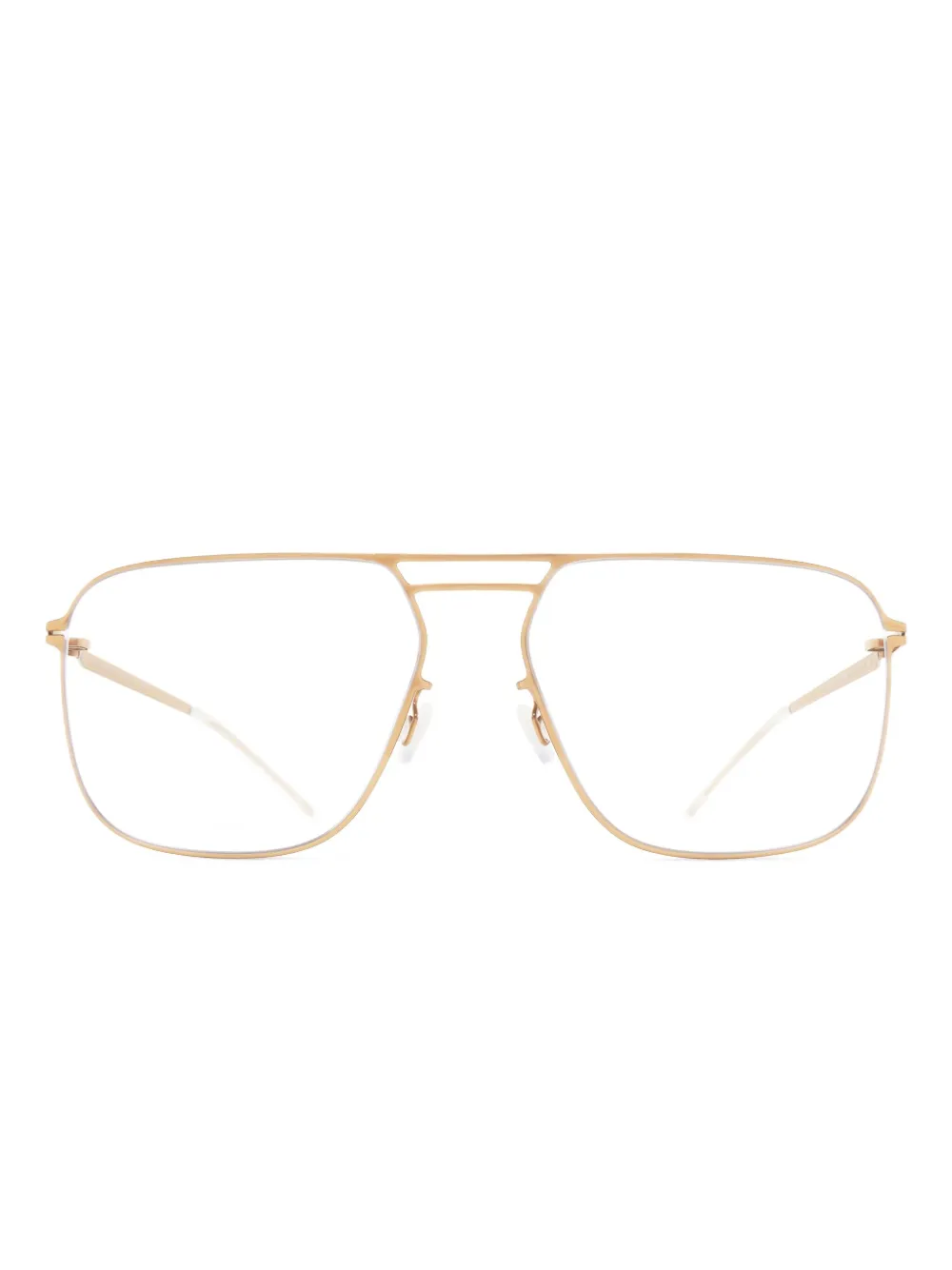 Mykita Mondo Square-frame Glasses In Brown